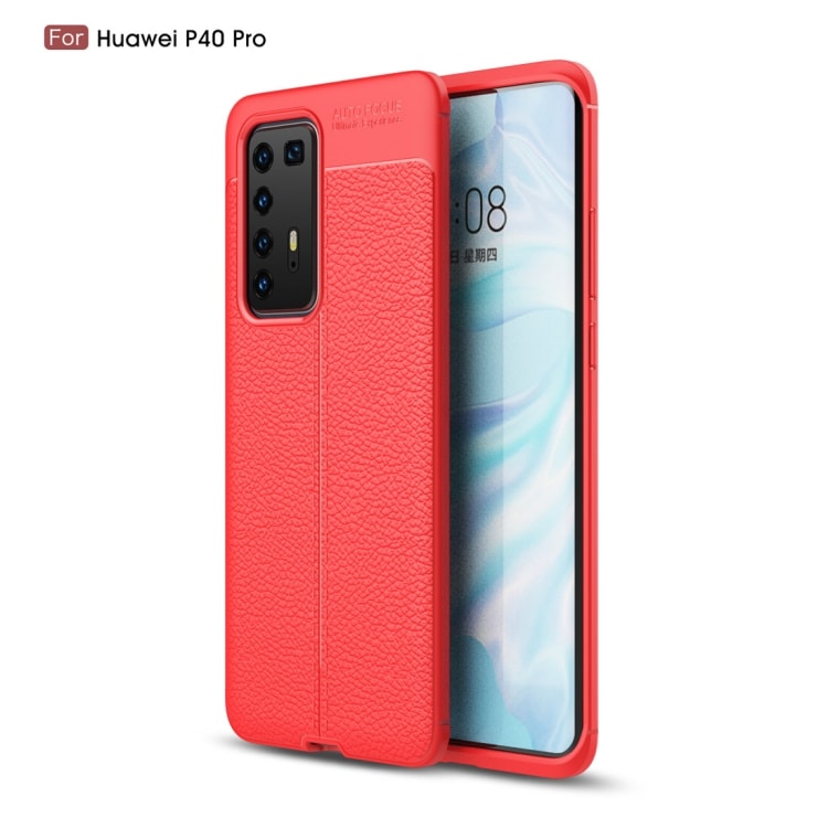 TPU-deksel til Huawei P40 Pro - Rød