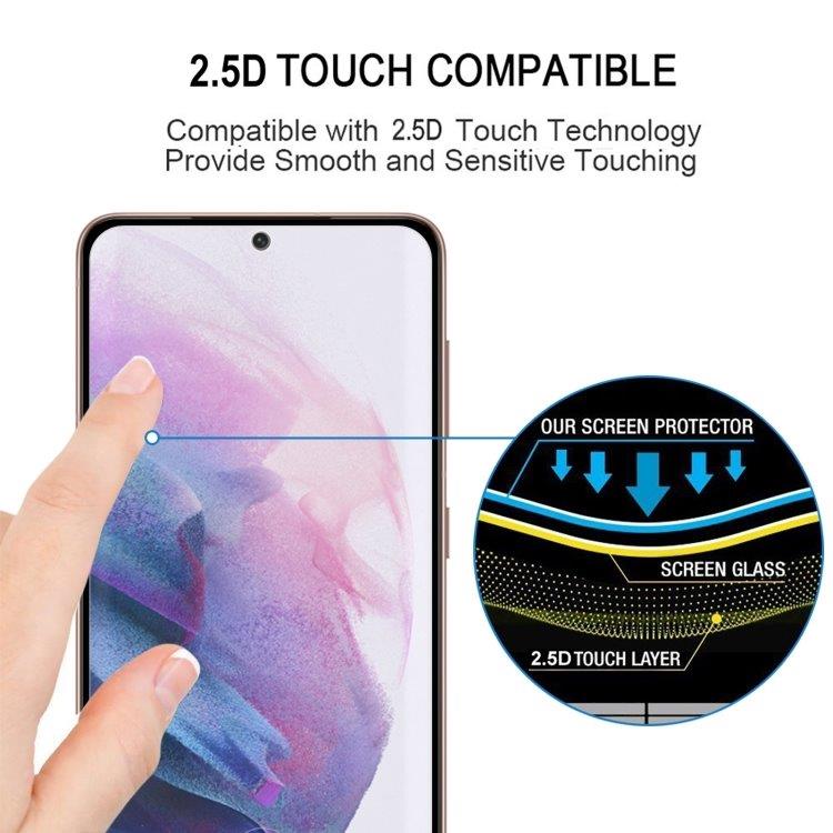3D Curved Herdet skjermbeskytter til Samsung Galaxy S22+ 5G