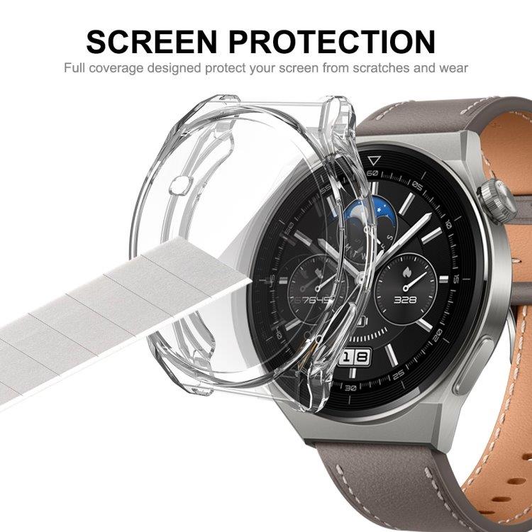 TPU-deksel med skjermbeskytter for Huawei Watch GT 3 Pro 46mm