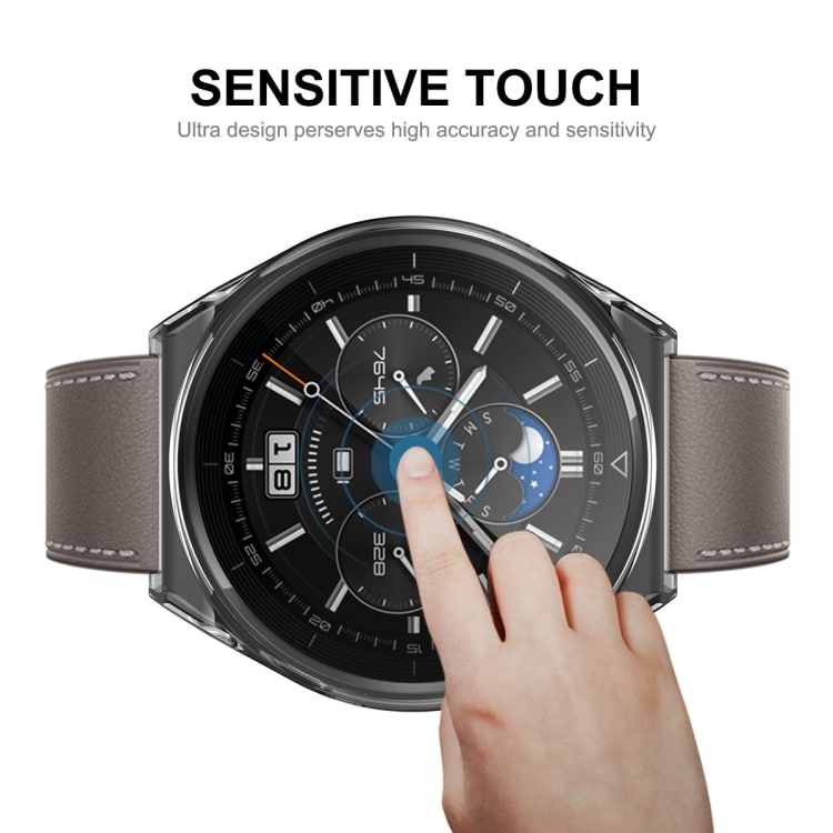 TPU-deksel med skjermbeskytter for Huawei Watch GT 3 Pro 46mm