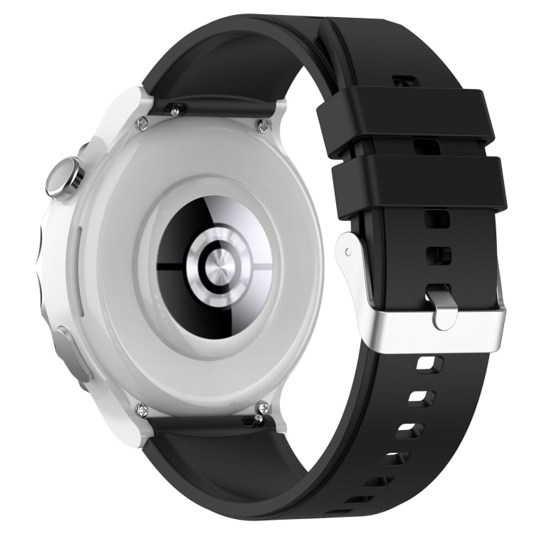 Silikonarmbånd til Huawei Watch GT 3 Pro 43mm - sort