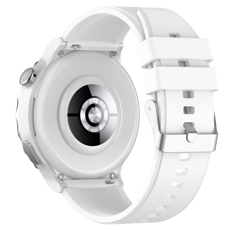Silikonarmbånd til Huawei Watch GT 3 Pro 43mm - Hvit