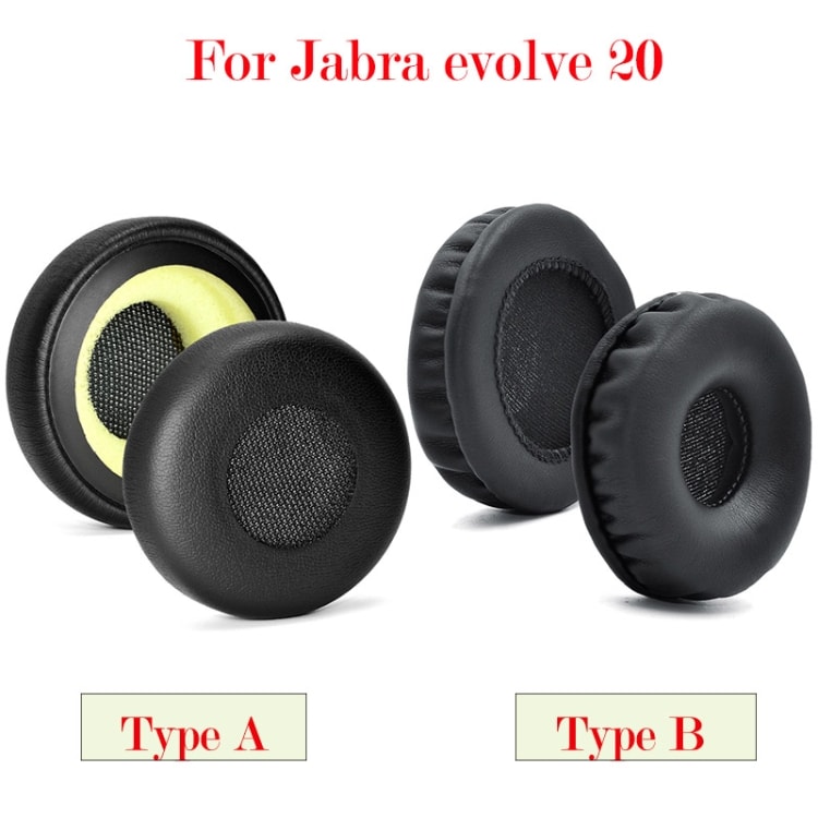 Myke øreputer til Jabra Evolve 20 20SE 30 30II 40 65 65+