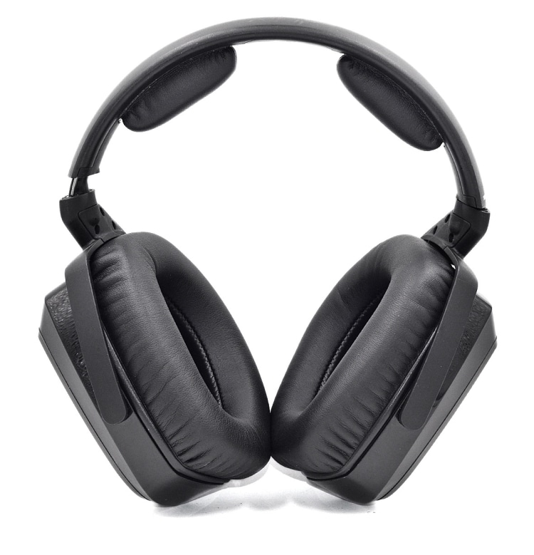 Myke øreputer for Sennheiser HDR RS165 / RS175 / RS185 / RS195 - Svart