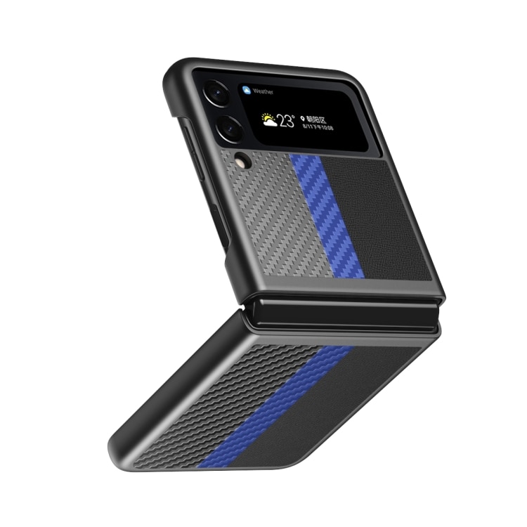 Bakdeksel til Samsung Galaxy Z Flip4 - sort/blå