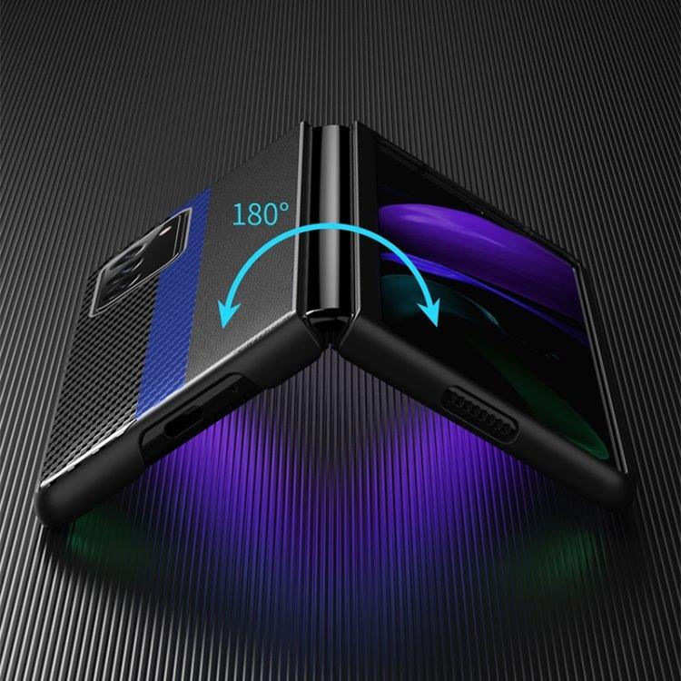 Flipdeksel til Samsung Galaxy Z Fold2 5G - sort/blå