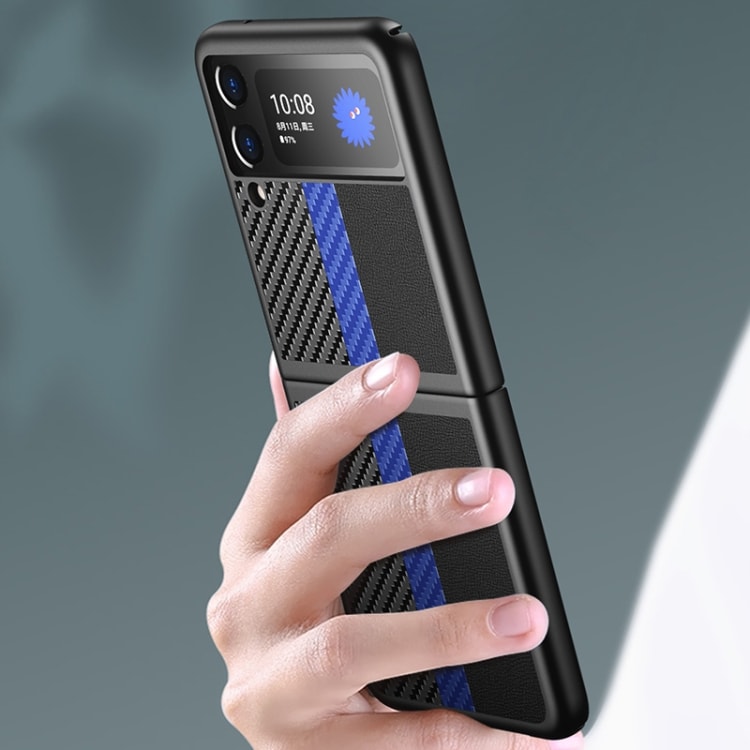 Bakdeksel til Samsung Galaxy Z Flip3 5G - sort/blå