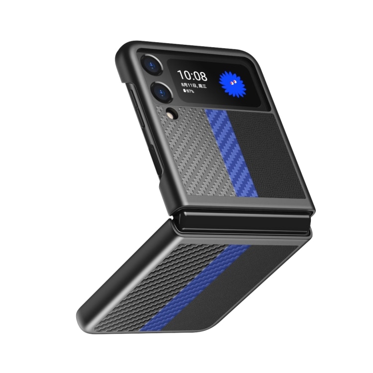 Bakdeksel til Samsung Galaxy Z Flip3 5G - sort/blå