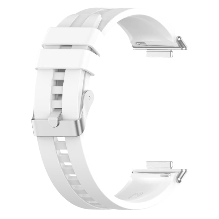 Silikonarmbånd til Huawei Watch Fit 2 - Hvit
