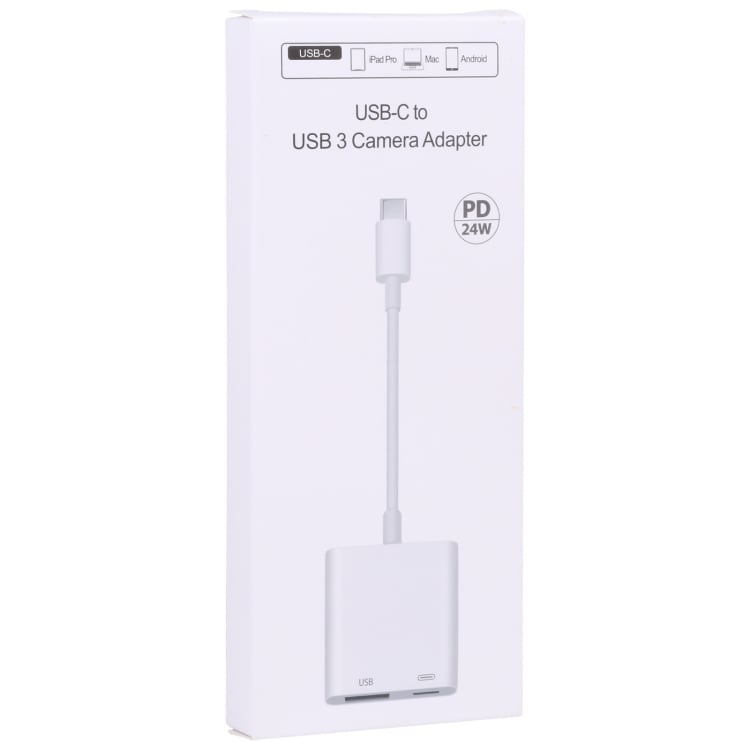 2i1 USB-C til USB-C og USB-A