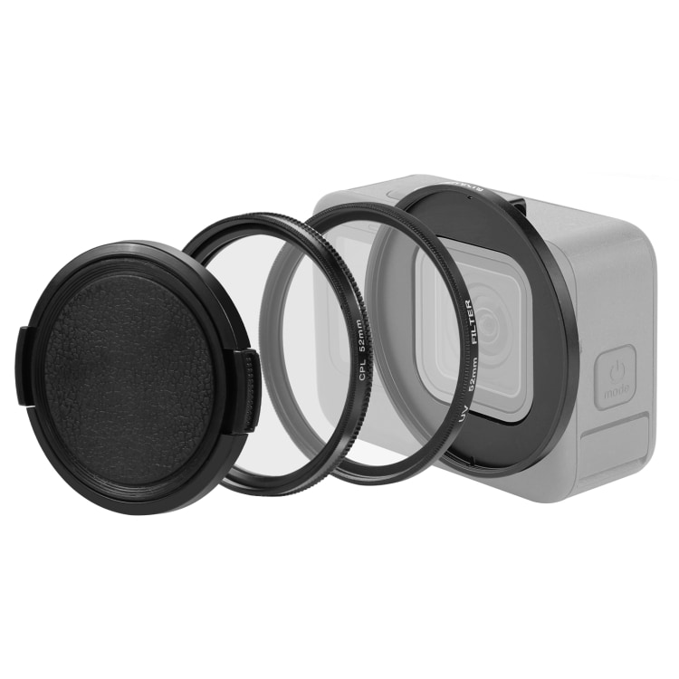 CPL-filter til GoPro HERO9 Black/HERO10 Sort