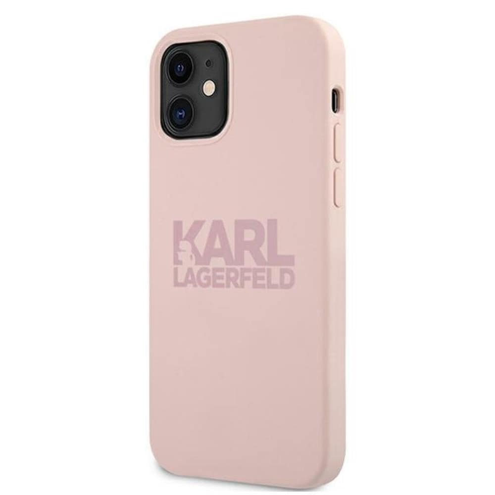 Karl Lagerfeld Deksel til iPhone 12 Mini 5,4" - Rosa