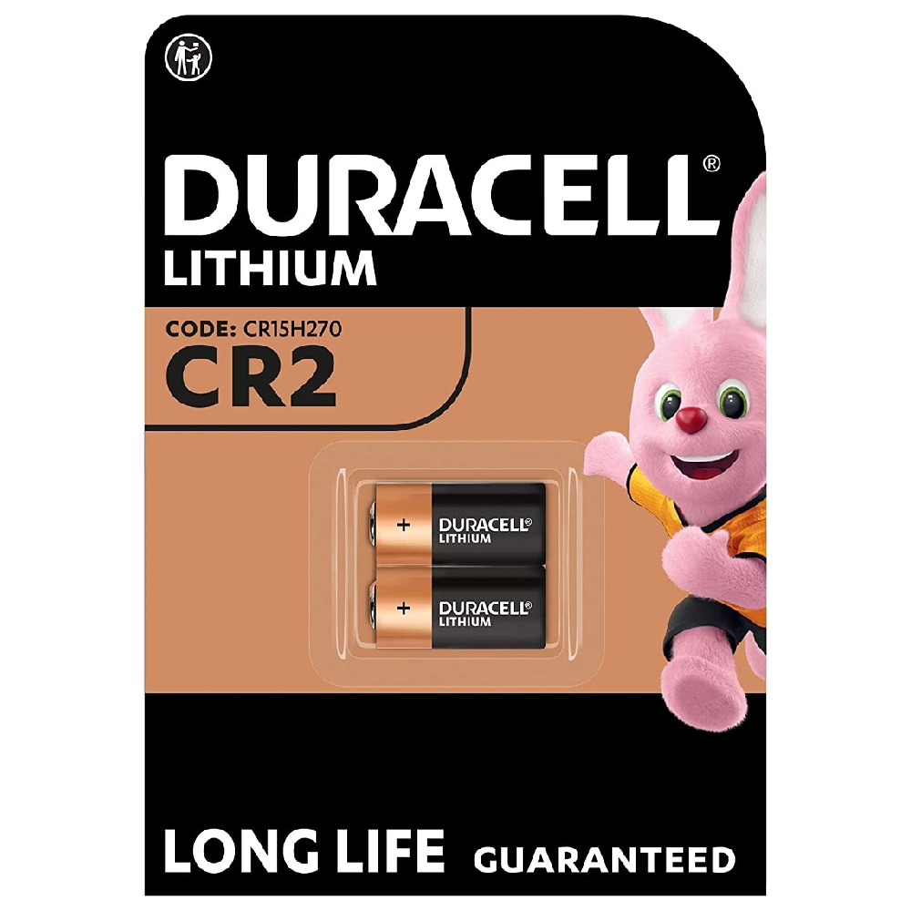 Duracell CR2-batteri 3V 2-pakning