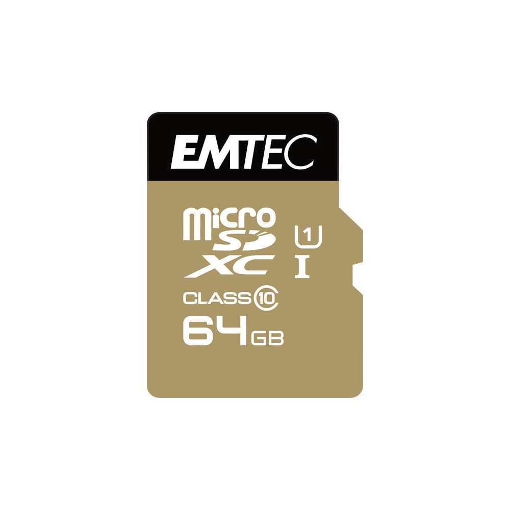 EMTEC Minnekort MicroSDCX 64GB Class 10