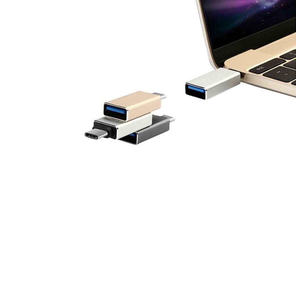Adapter USB-C til USB-A 3.0 - sølv