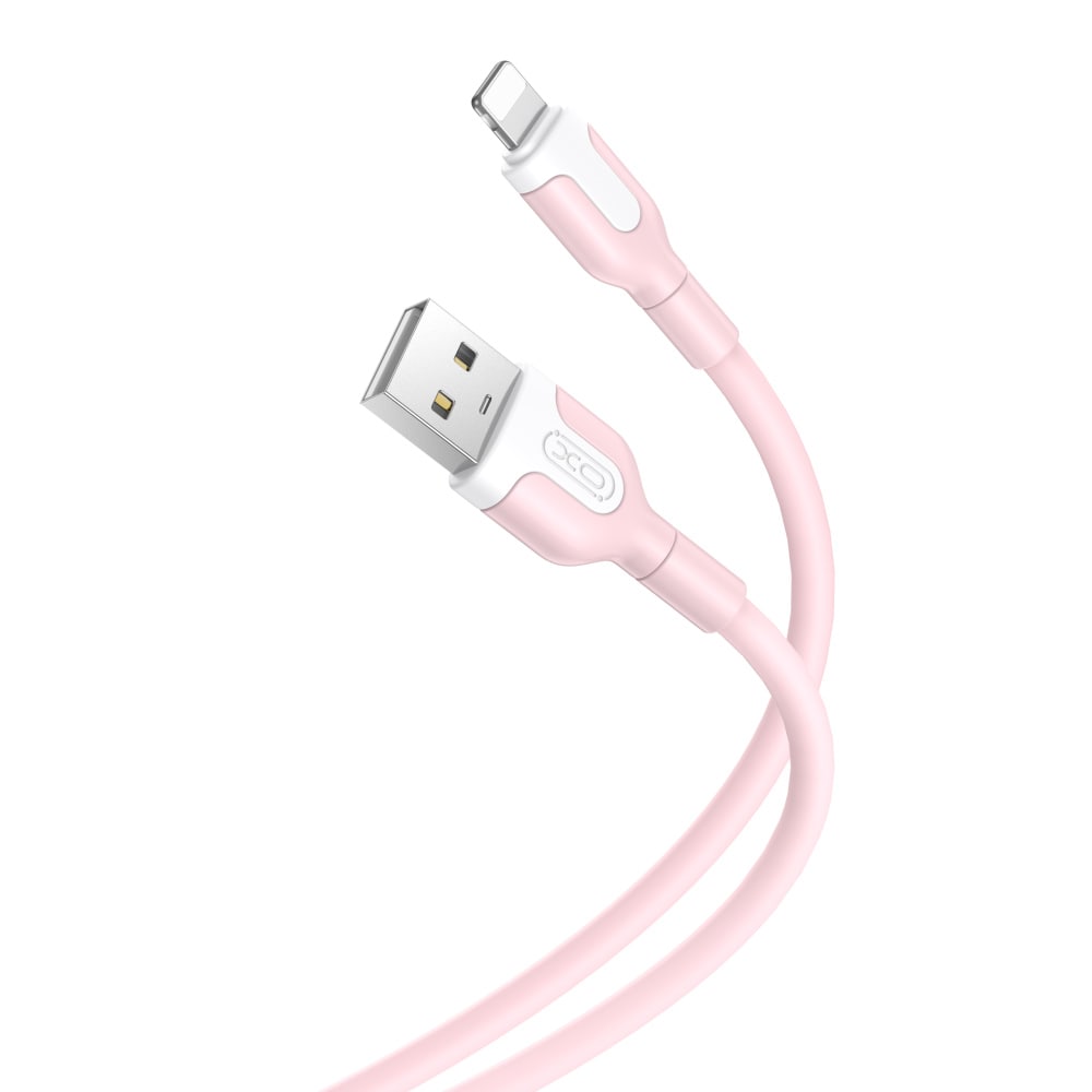 XO iPhonekabel - 1,0 m 2,1A Rosa