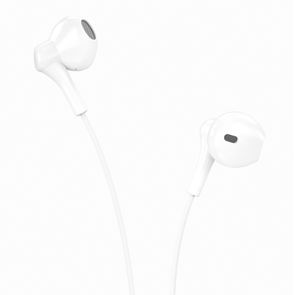 XO EP39 in-ear hodetelefoner med AUX - hvit