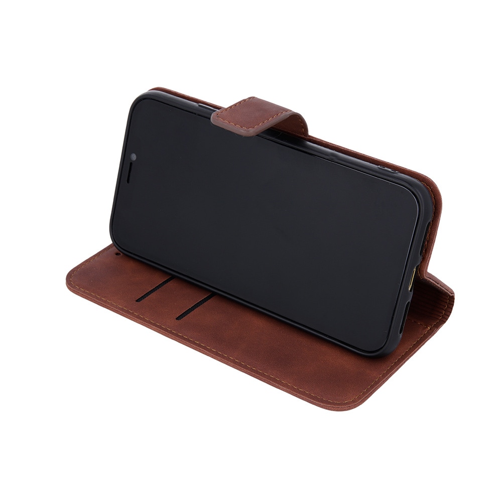Smart deksel til iPhone 14 Plus 6,7" - brun