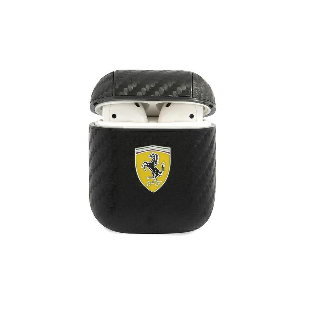 Ferrari Beskyttelsesdeksel for AirPods  FESA2CABK Sort