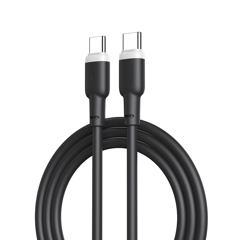 XO USB-Kabel 60W PD USB Type-C - USB Type-C 1m Sort