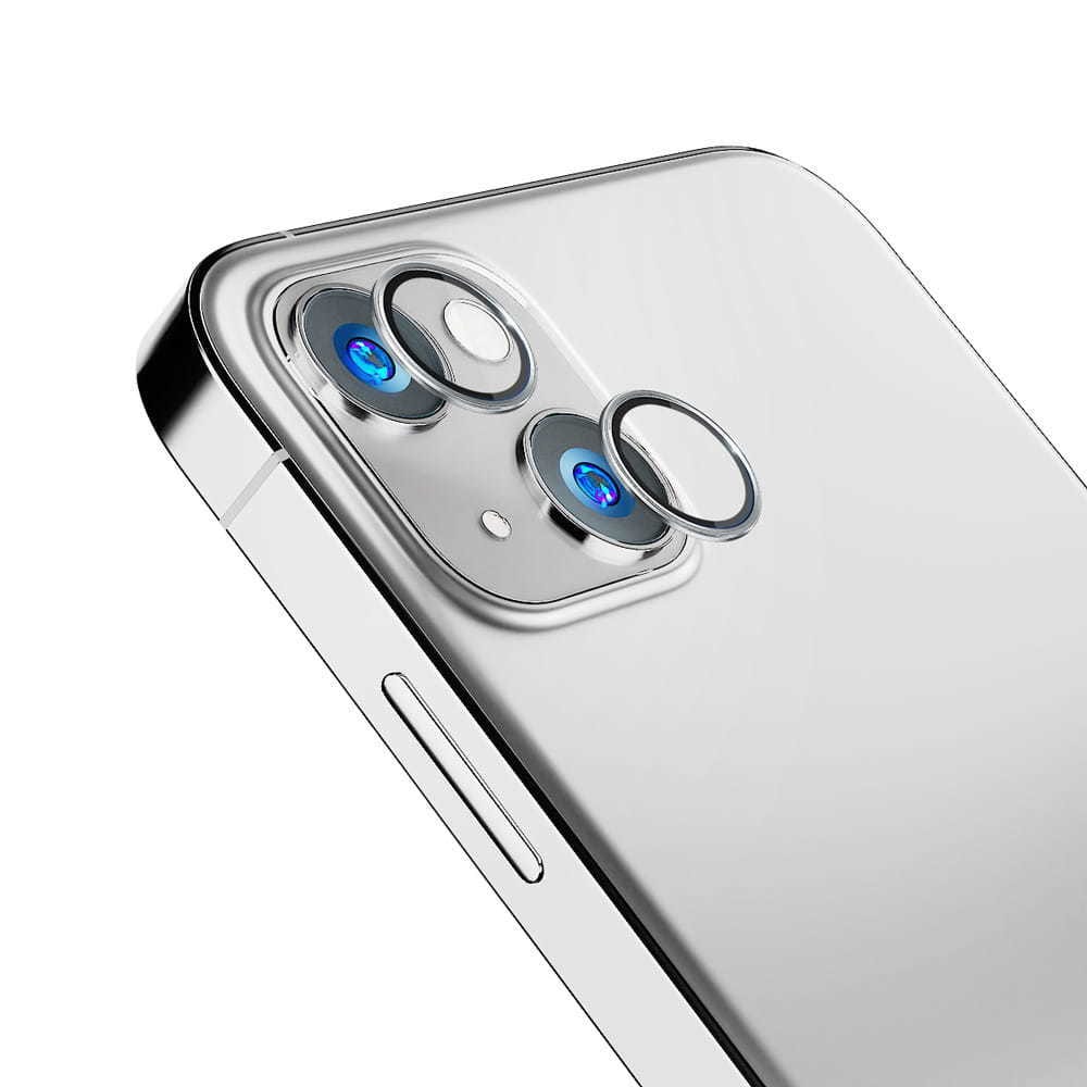 3mk Linsedeksel til kamera iPhone 14 6,1  Sølv