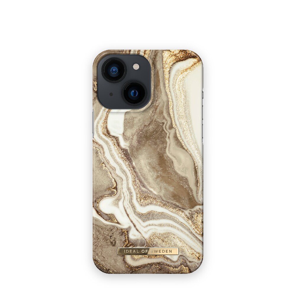 IDEAL OF SWEDEN Mobildeksel Golden Sand Marble for iPhone 13 mini