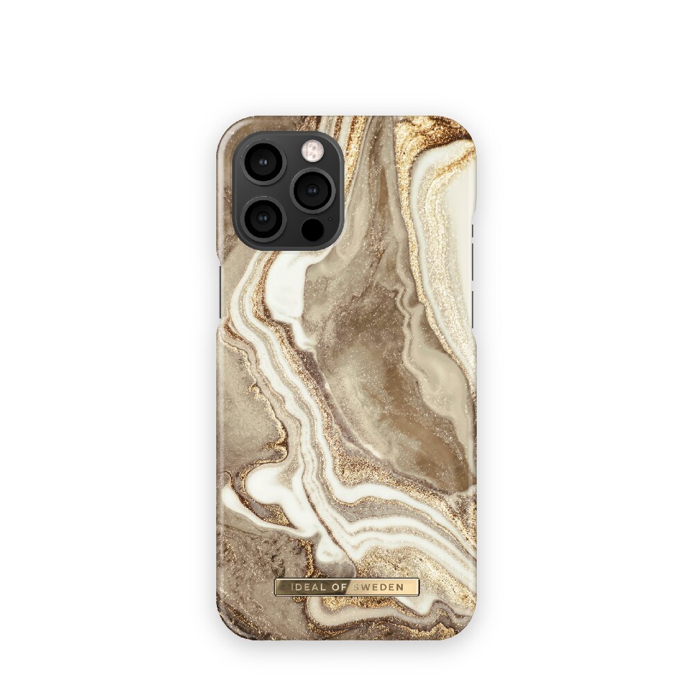 IDEAL OF SWEDEN Mobildeksel Golden Sand Marble for iPhone 12 Pro Max