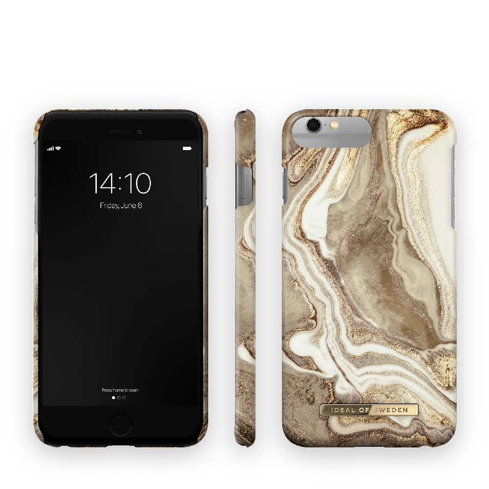 IDEAL OF SWEDEN Mobildeksel Golden Sand Marble for iPhone 8/7/6/6S Plus