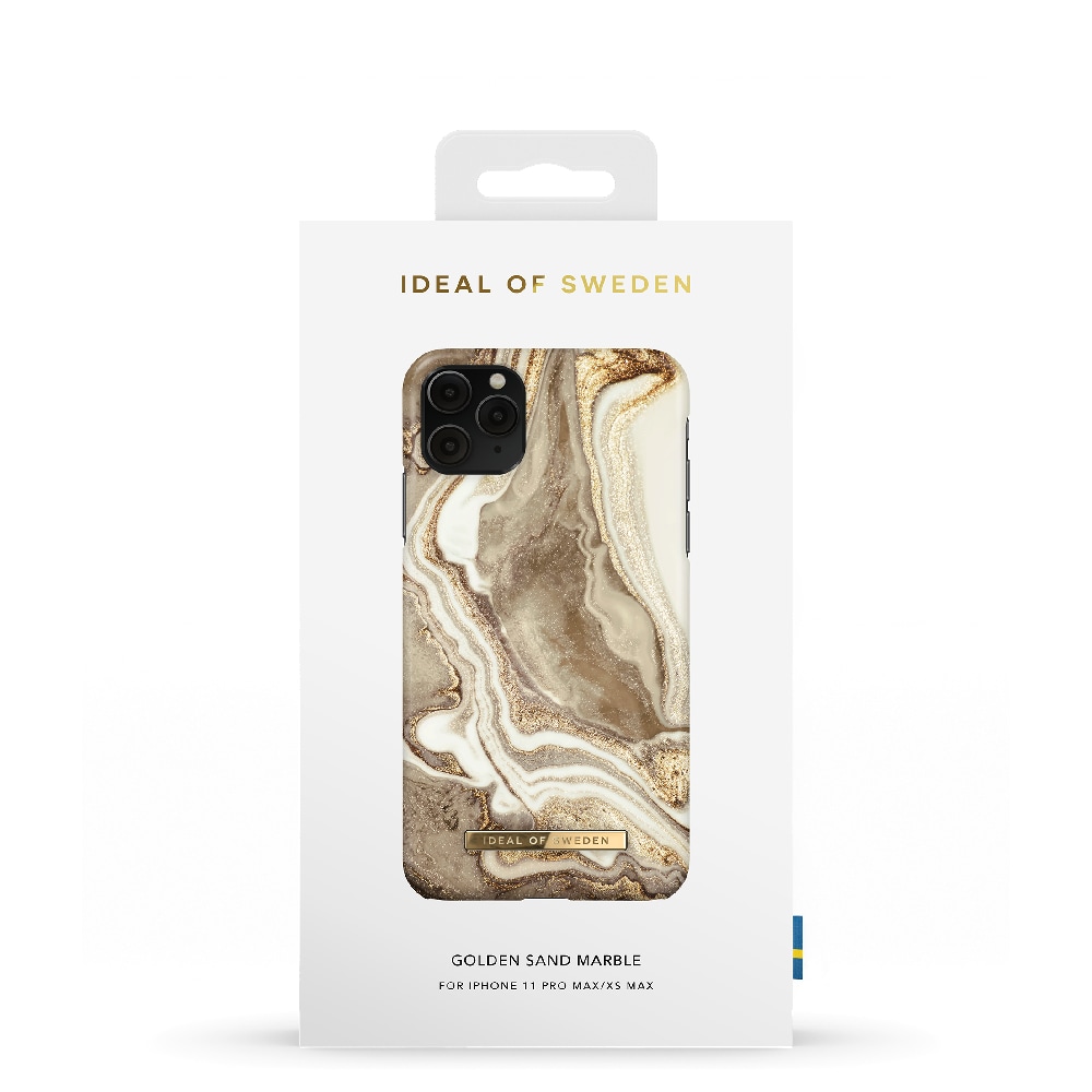 IDEAL OF SWEDEN Mobildeksel Golden Sand Marble for iPhone 11 Pro Max/XS Max