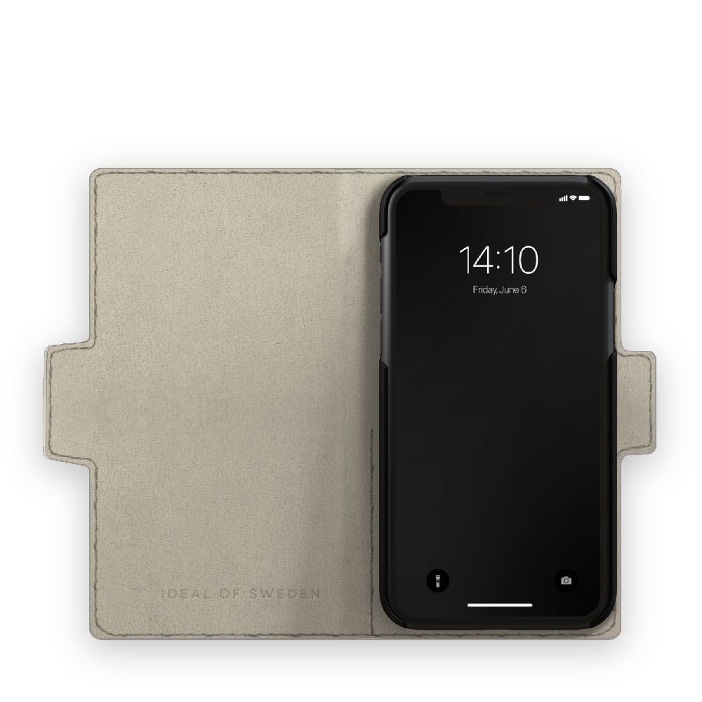 IDEAL OF SWEDEN Lommebokdeksel Intense Black for iPhone 13 mini