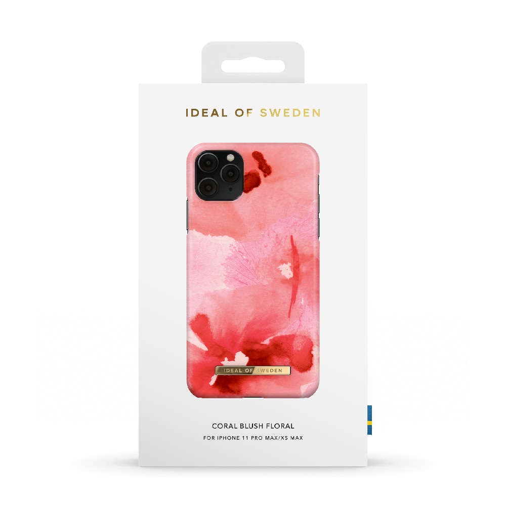 IDEAL OF SWEDEN Mobildeksel Coral Blush Floral for iPhone 11 Pro Max/XS Max
