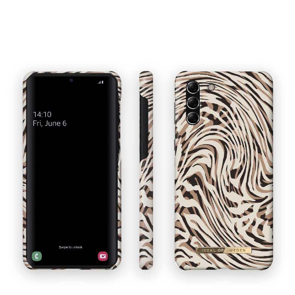 IDEAL OF SWEDEN Mobildeksel  Hypnotic Zebra for Samsung Galaxy S21+