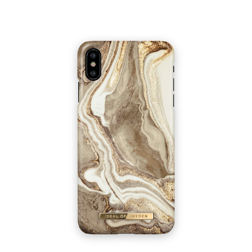 IDEAL OF SWEDEN Mobildeksel  Golden Sand Marble for iPhone X/XS