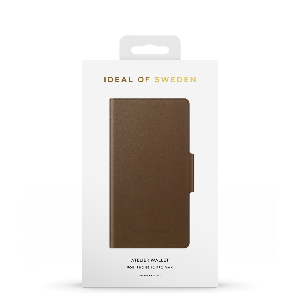 IDEAL OF SWEDEN Lommebokdeksel Intense Brown for iPhone 12 Pro Max