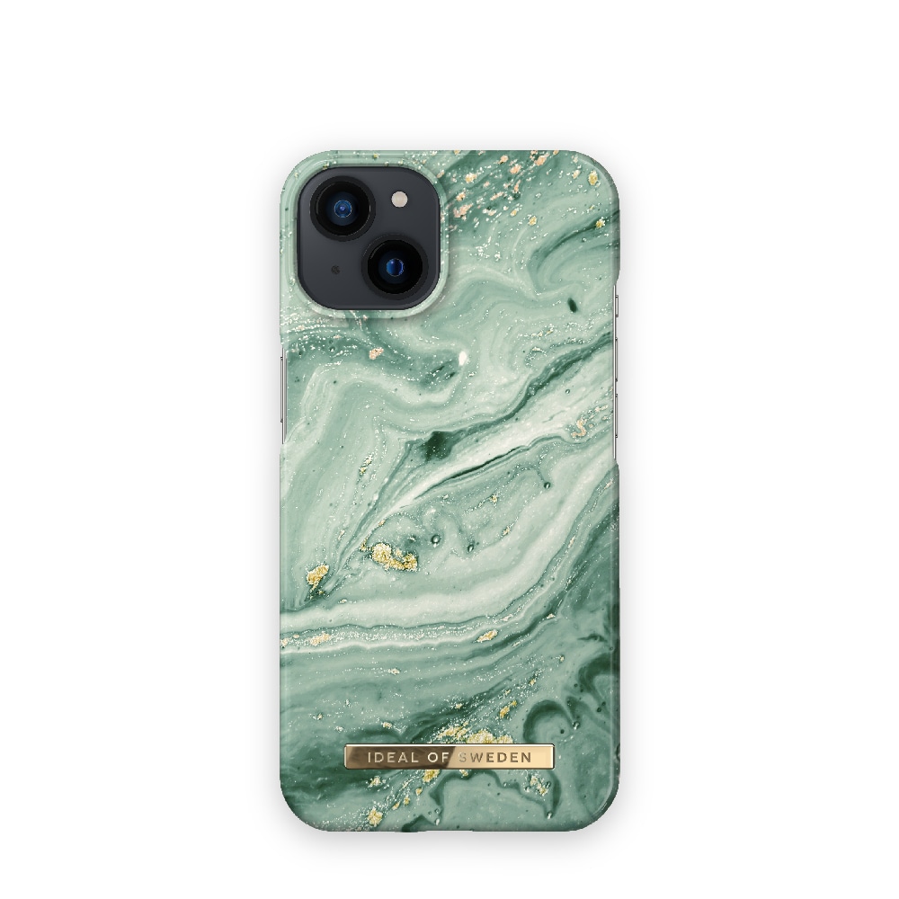 IDEAL OF SWEDEN Mobildeksel Mint Swirl Marble for iPhone 13