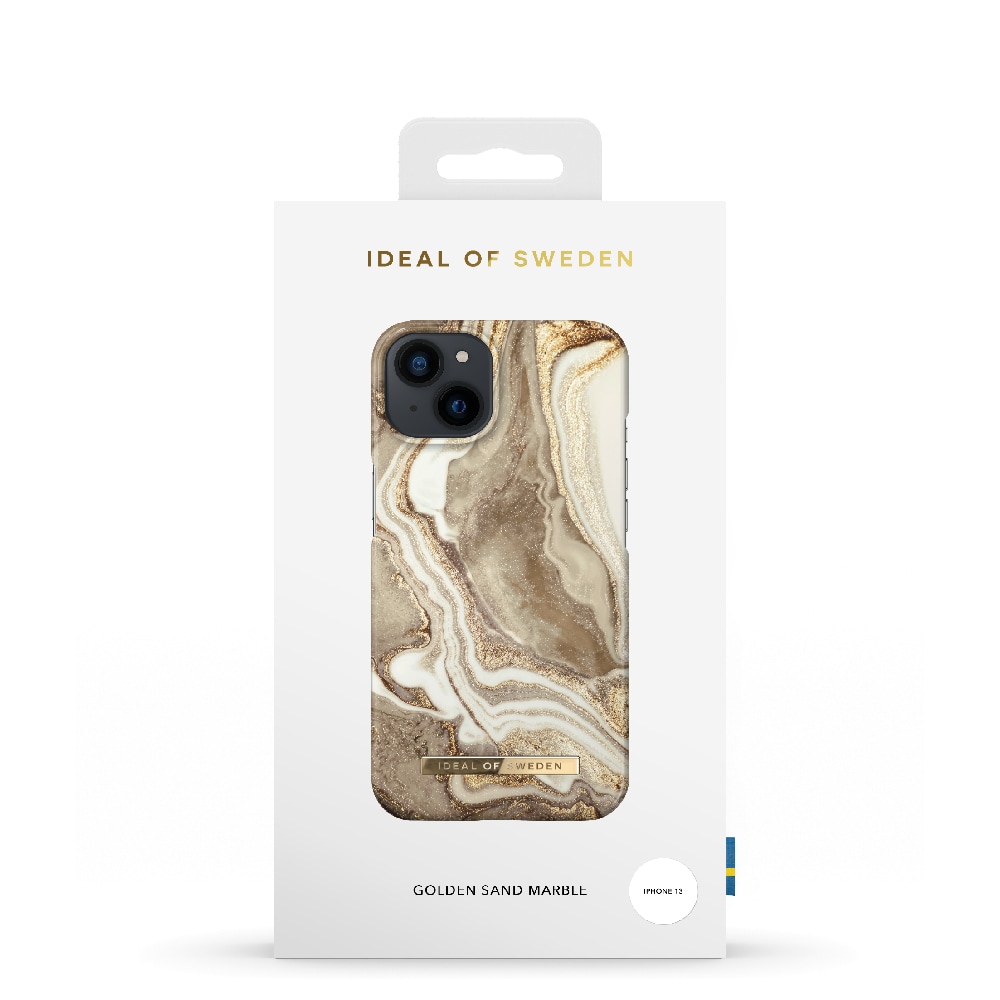 IDEAL OF SWEDEN Mobildeksel Golden Twilight Marble for iPhone 13