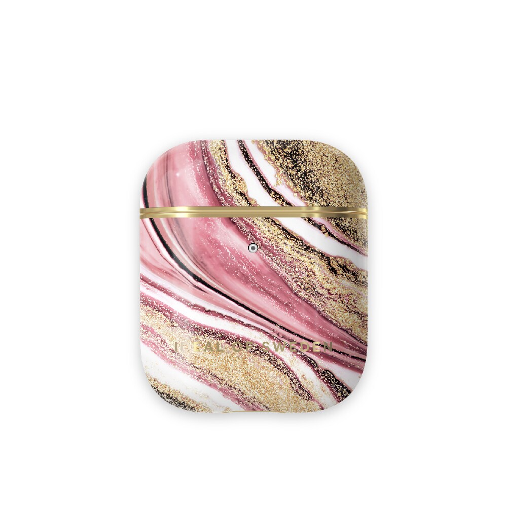 IDEAL OF SWEDEN Hodetelefondeksel Cosmic Pink Swirl for AirPods (1. og 2. generasjon)