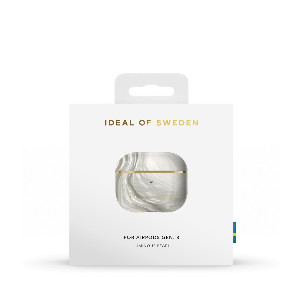 IDEAL OF SWEDEN Hodetelefondeksel  Luminous Pearl for AirPods (3. generasjon)