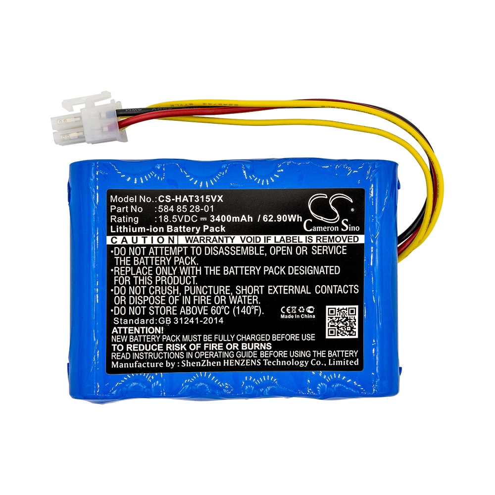 Batteri for Husqvarna og Gardena med en kapasitet på 3400 mAh