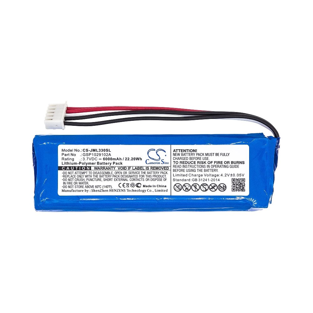 Batteri GSP1029102A til JBL Charge 3