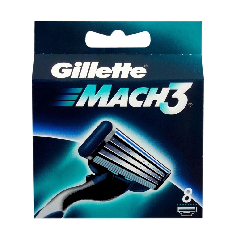 Gillette Mach3 Barberblad 8-pak