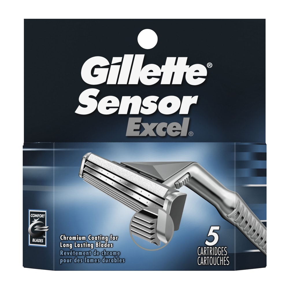 Gillette Sensor Excel Barberblad 5-pakning