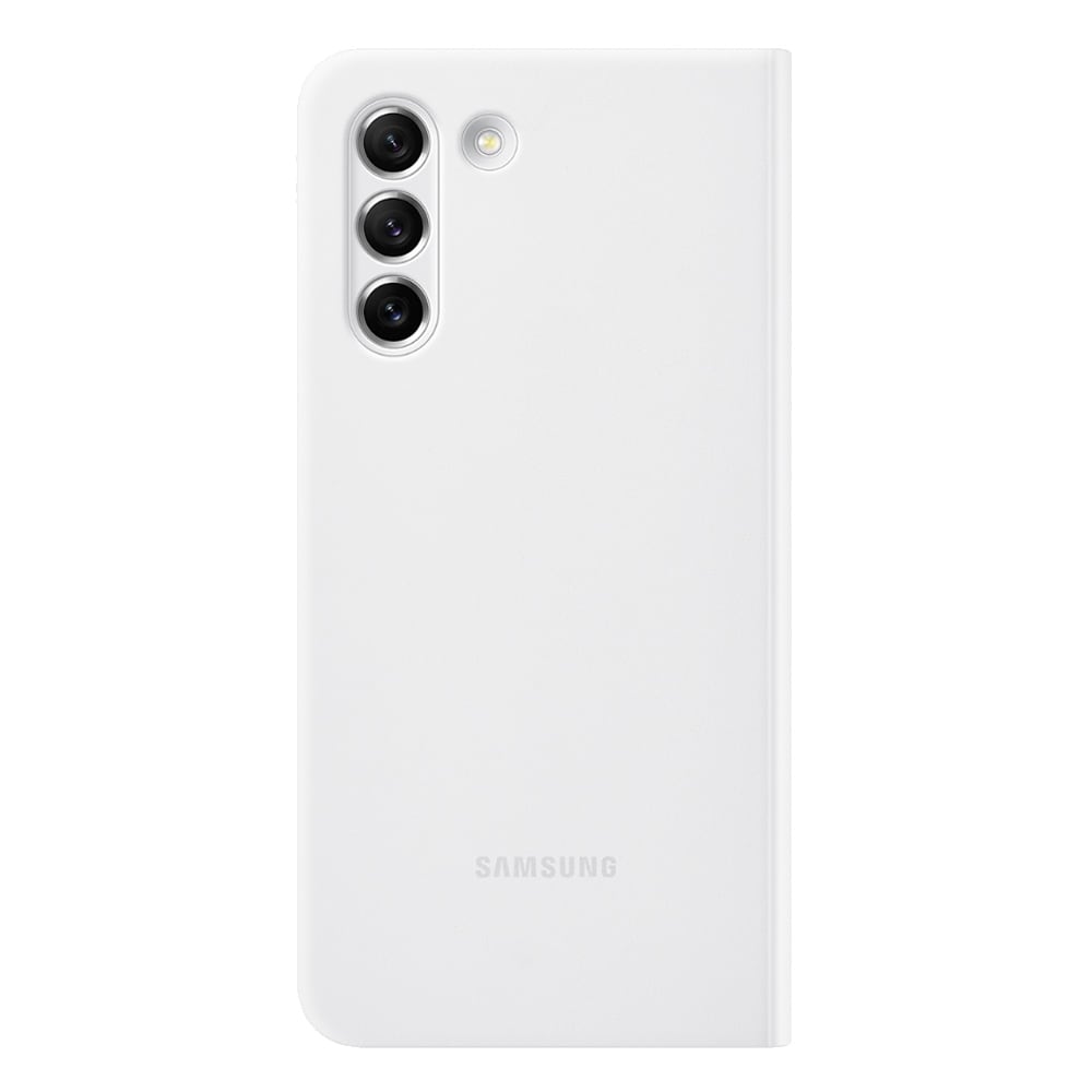 Samsung Smart Clear View Cover EF-ZG990 til Galaxy S21 FE Hvit