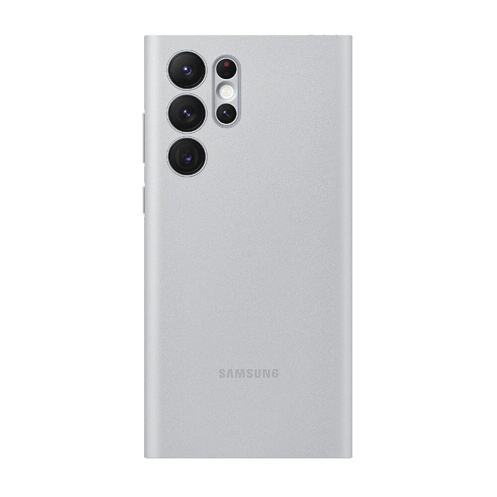 Samsung Smart LED View Cover EF-NS908 til Galaxy S22 Ultra Grå