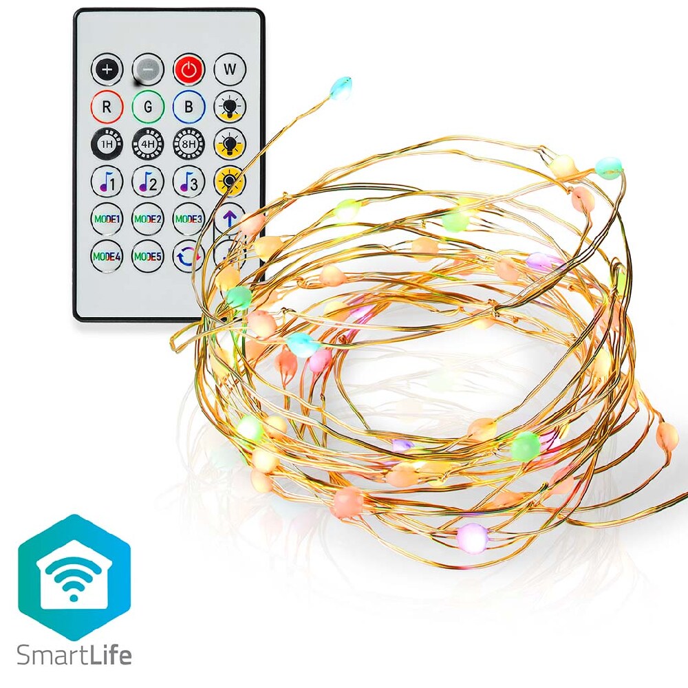 Nedis SmartLife LED strip RGB, IP20, 5 meter