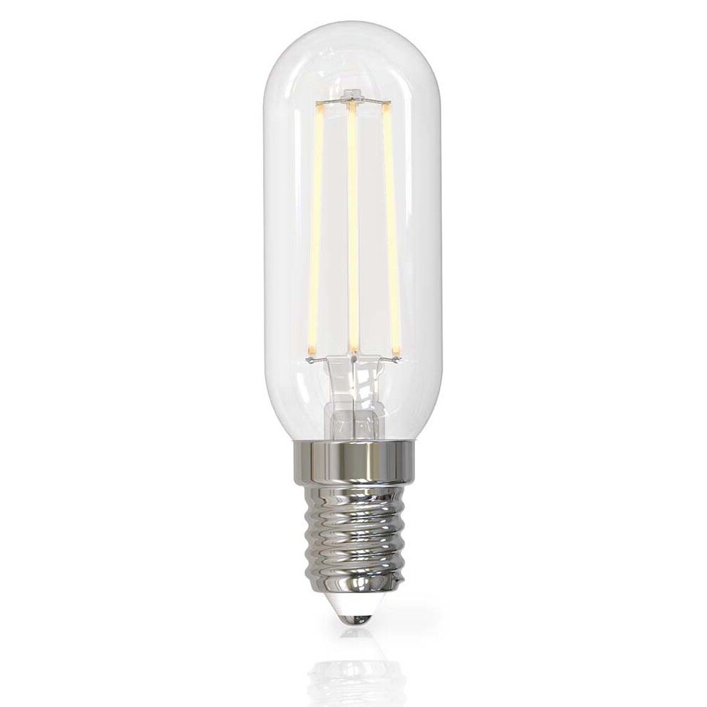 Nedis Klar LED lyspære Varmhvit E14, T25, 4W, 470lm, 2700K