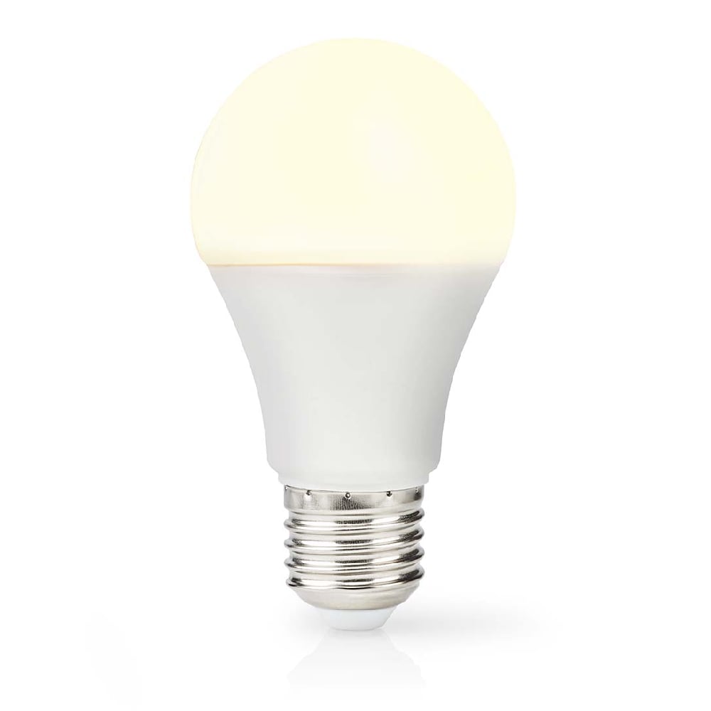 Nedis Frostet LED lyspære Varm hvit E27, A60, 8,5W, 806lm, 2700K