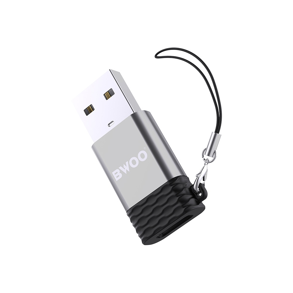 USB-C-adapter med OTG - For lading og dataoverføring