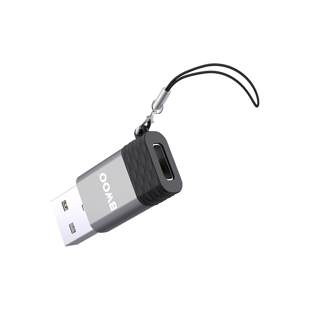 USB-C-adapter med OTG - For lading og dataoverføring