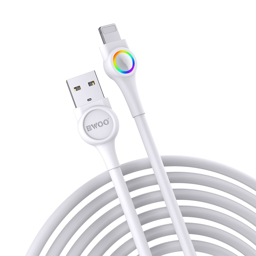 BWOO USB-kabel USB - Lightning - 1 meter